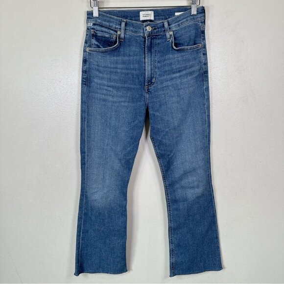 Citizens of Humanity Womens Size 27 Isola High-Rise Straight Slim Crop Jeans - Picture 2 of 16
